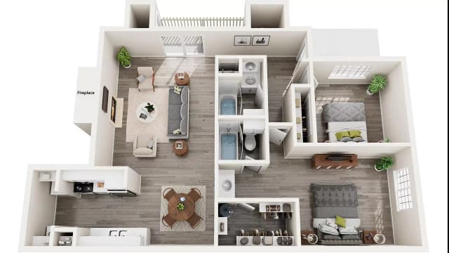 2 Beds 2 Baths main photo