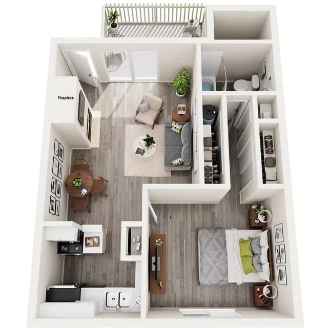 1 Bed 1 Bath main photo