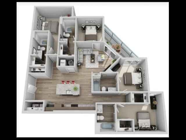 (B) - 4 Bedroom 4 Bathroom main photo