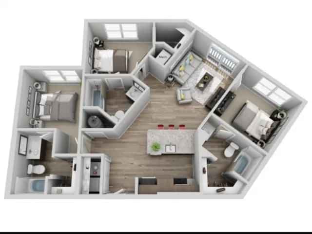 (B) - 3 Bedroom 3 Bathroom main photo
