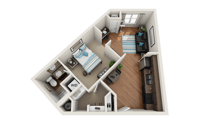 1 Bed - 1 Bath main photo