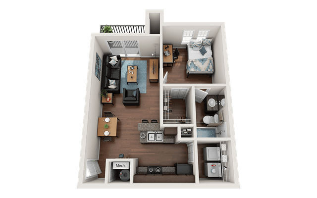 1 Bed - 1 Bath main photo