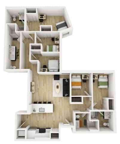 Room in 5 Bedroom 4 Bathroom | 5x4 main photo