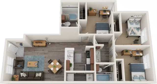 Room in 3 Bedroom 2 Bathroom | C4 main photo