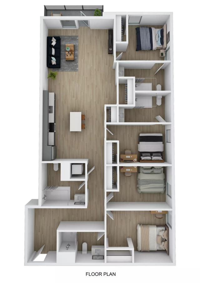 Room in 4 Bedroom 4 Bathroom | 4/4 F main photo