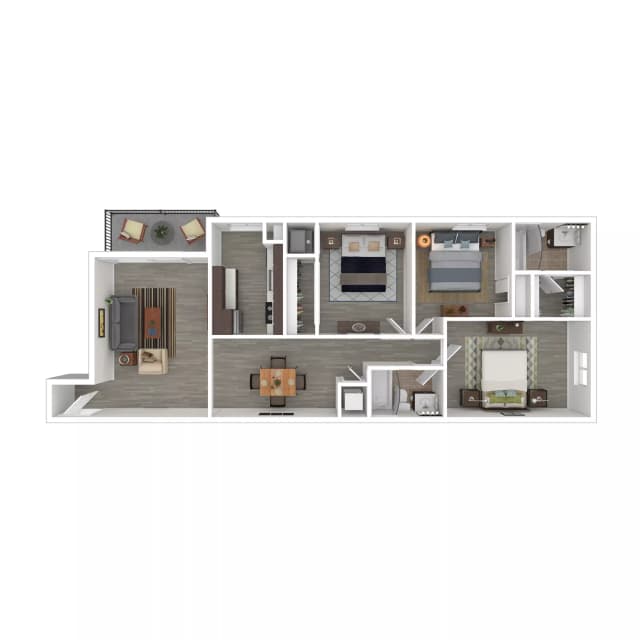 Room in 3 Bedroom 2 Bathroom | 3x2 Tier 3 main photo