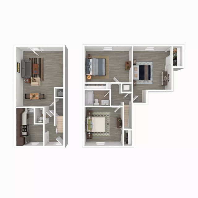 Room in 3 Bedroom 1.5 Bathroom | 3x1.5TH T2 main photo