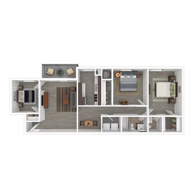 Room in 3 Bedroom 1.5 Bathroom | 3Ax1.5 T3 main photo