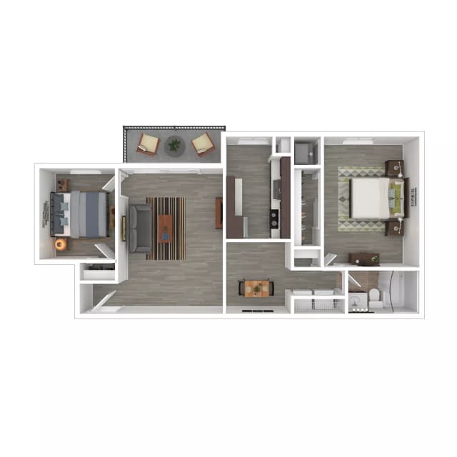 Room in 2 Bedroom 1 Bathroom | 2Ax1 T1 main photo