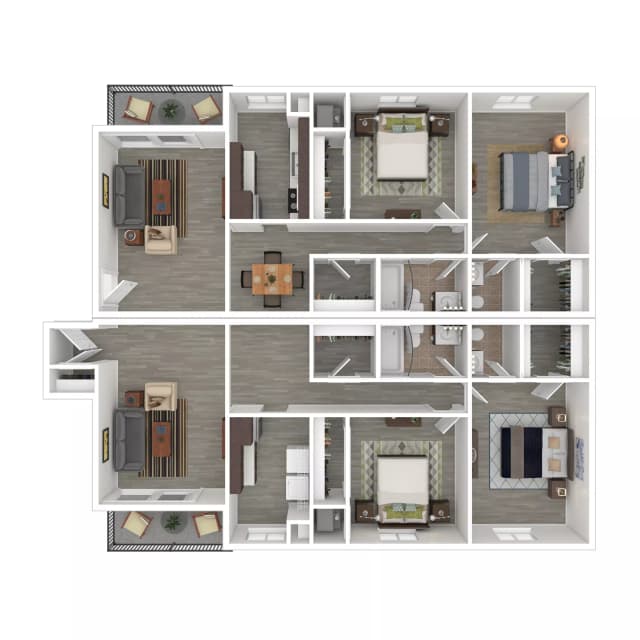 Room in 4 Bedroom 2.5 Bathroom | 4x2.5 T2 main photo