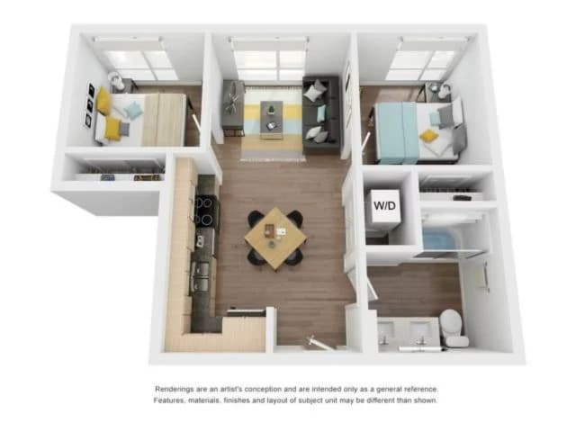 B3 - 2 Bedroom 1 Bathroom Apartment main photo