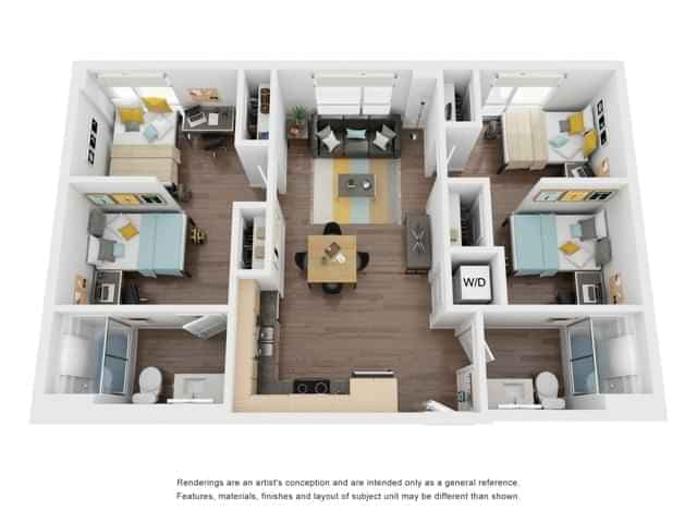 B7 - 2 Bedroom  2 Bathroom Apartment main photo
