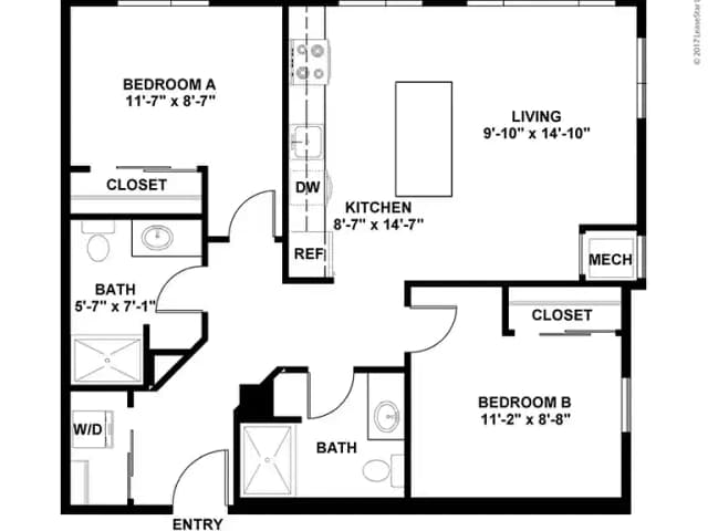 2 Bed, 2 Bath Plus Renovated main photo