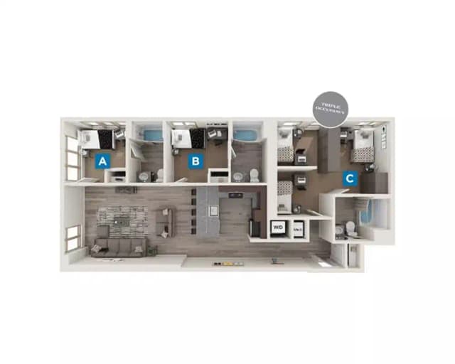 Chelsea Room in 3 Bedroom 3 Bathroom main photo