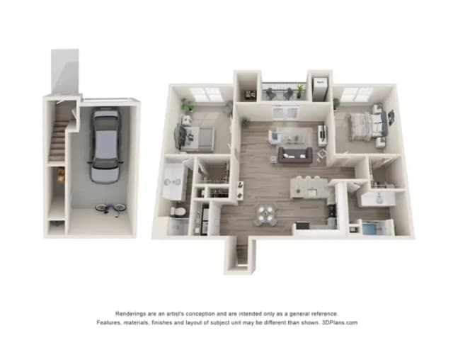 Rosemont - 2 Bed 2 Bath main photo