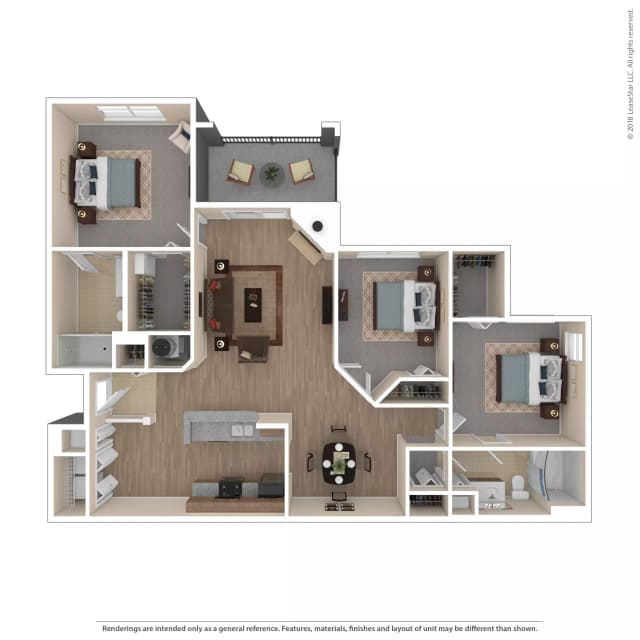 Magnolia - 3 Bed 2 Bath main photo