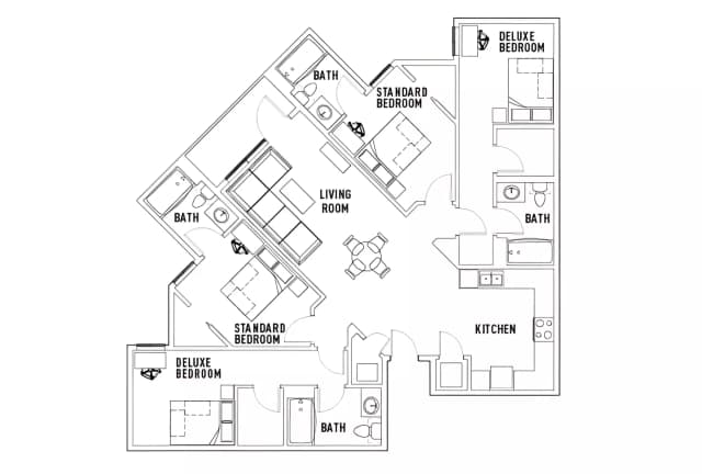 Room in 4 Bed - 4 Bath B main photo