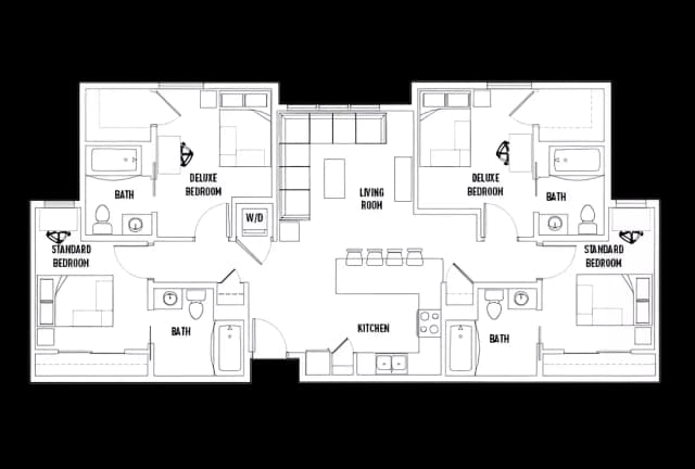 Room in 4 Bed - 4 Bath B main photo