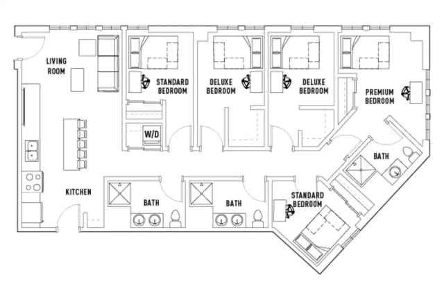 Room in 5 Bed - 3 Bath main photo