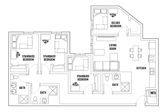 Room in 4 Bed - 3 Bath D main photo