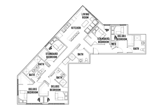 Room in 5 Bed - 5 Bath main photo