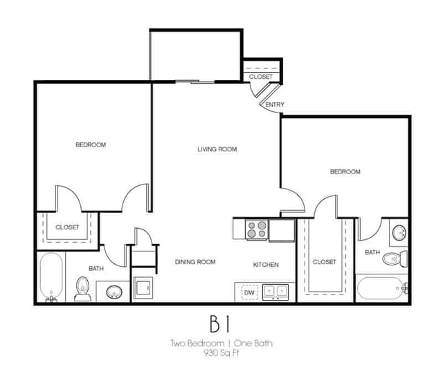 2 Bed 2 Bath main photo