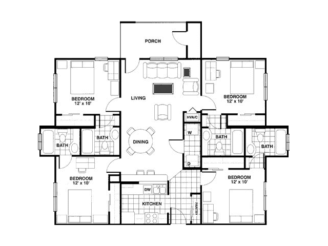 Room in 4 Bedroom 4 Bathroom main photo