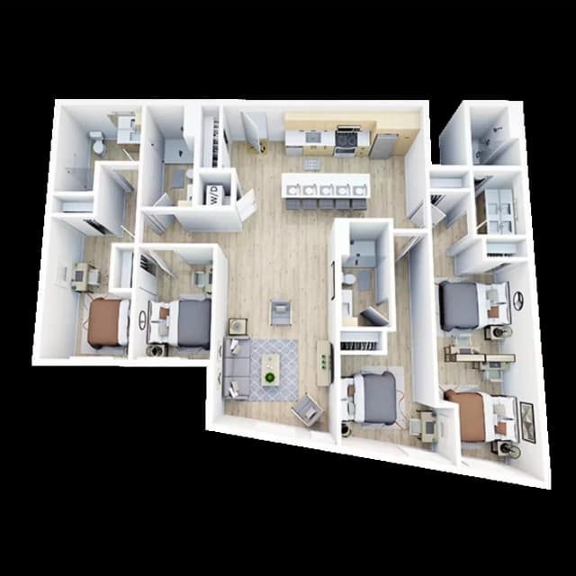 Room in 4 Bedroom 4 Bathroom | D9 main photo