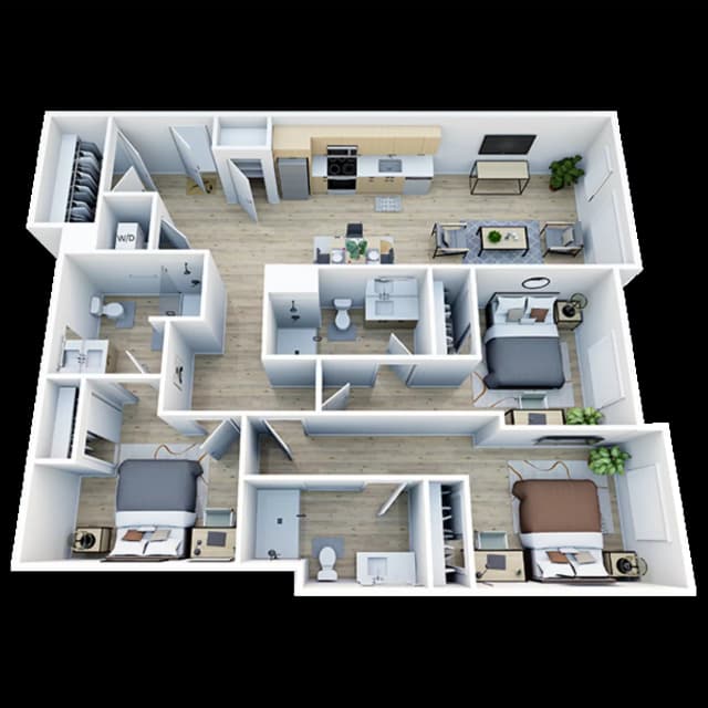 Room in 3 Bedroom 3 Bathroom | C6 main photo