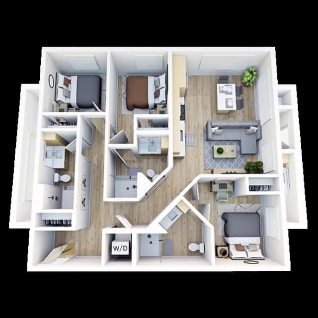 Room in 3 Bedroom 3 Bathroom | C7 main photo