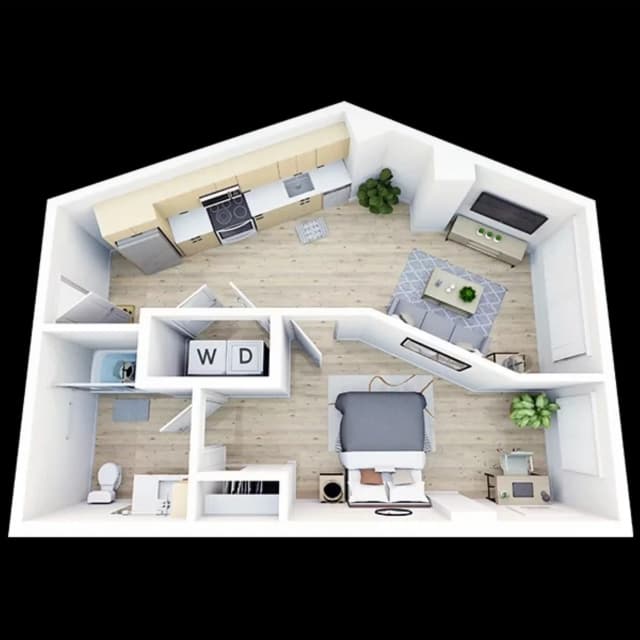 1 Bedroom 1 Bathroom | A16 main photo