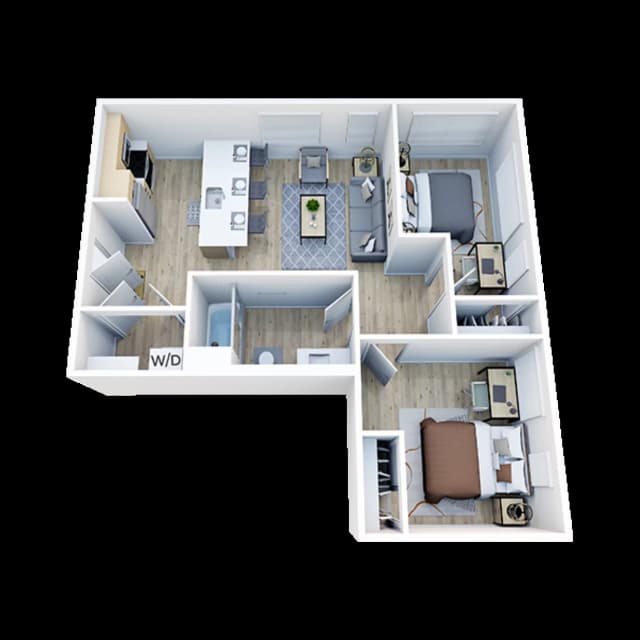 Room in 2 Bedroom 1 Bathroom | B11 main photo