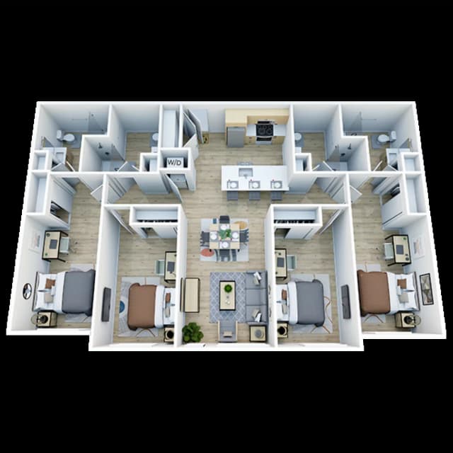 Room in 4 Bedroom 4 Bathroom | D1 main photo
