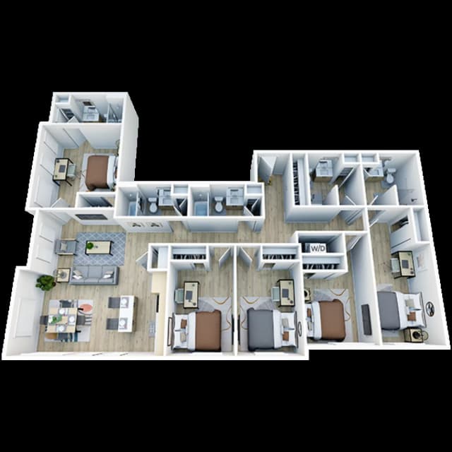 Room in 5 Bedroom 5 Bathroom | E5 main photo