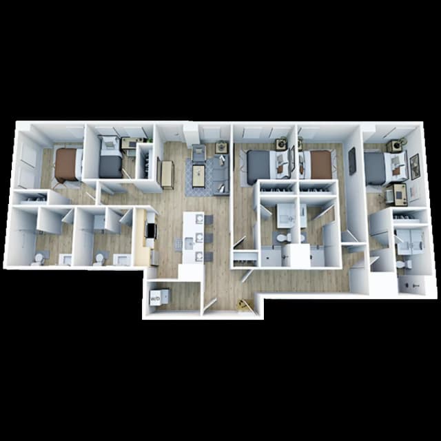 Room in 5 Bedroom 5 Bathroom | E6 main photo