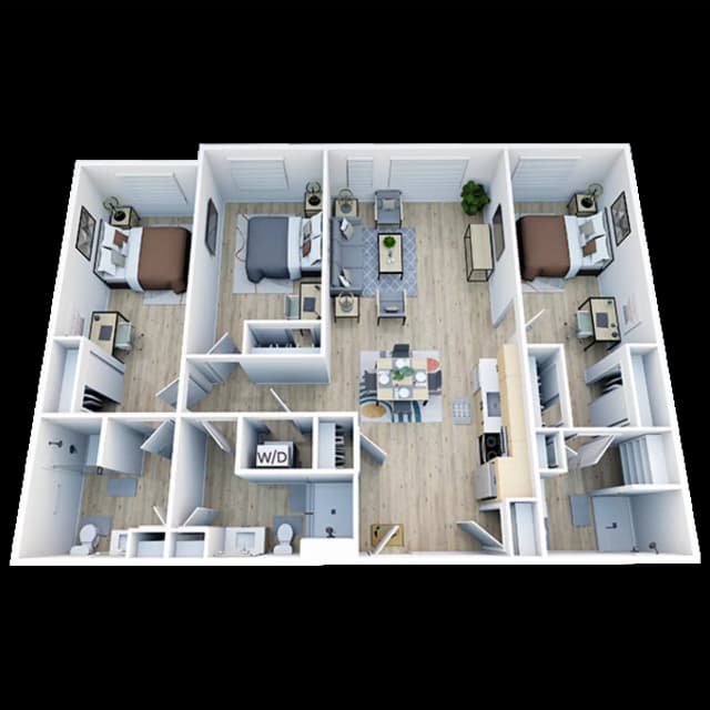 Room in 3 Bedroom 3 Bathroom | C1 main photo