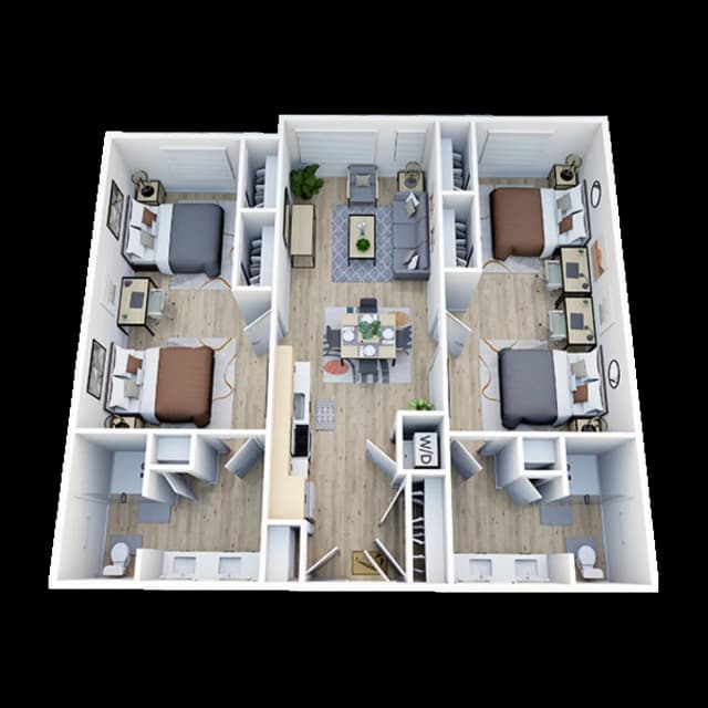 Room in 2 Bedroom 2 Bathroom | B5 main photo