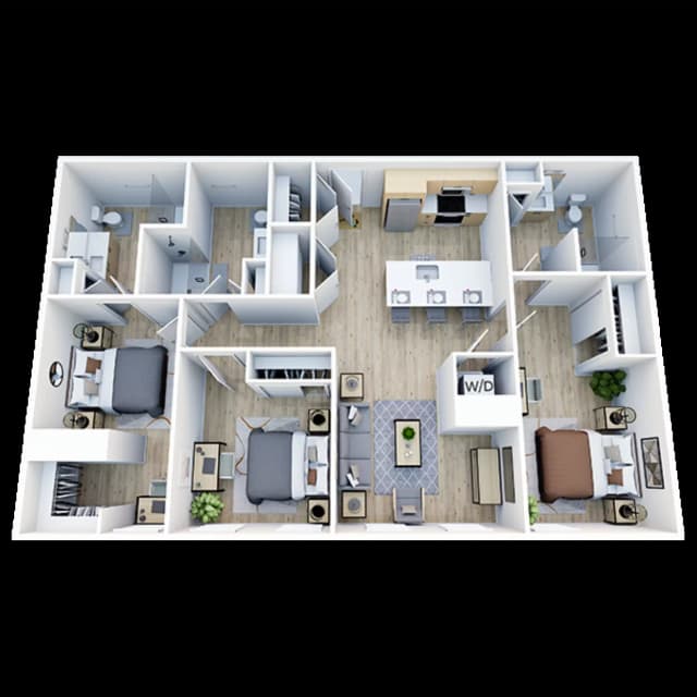 Room in 3 Bedroom 3 Bathroom | C3 main photo