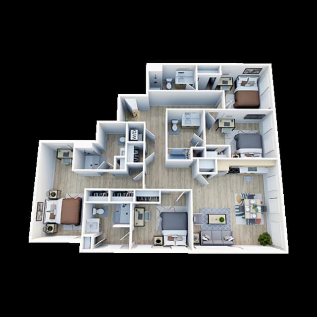 Room in 4 Bedroom 4 Bathroom | D2 main photo