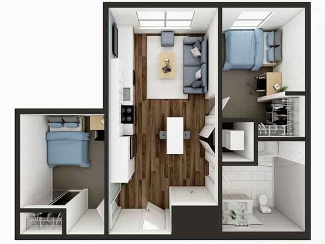 2 Bedroom 1 Bathroom Apartment main photo