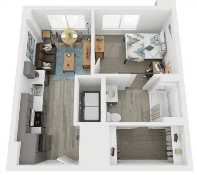 1 Bedroom 1 Bathroom | A2 main photo