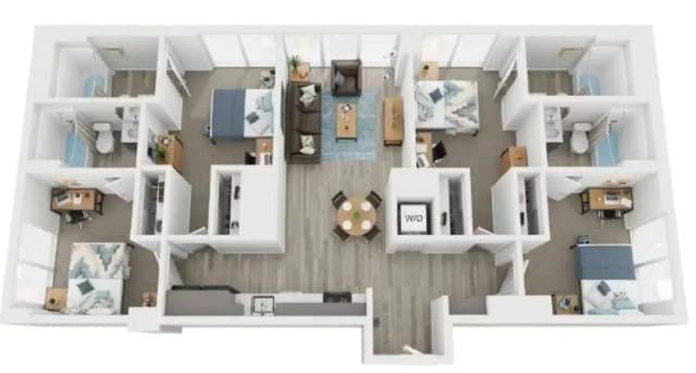 Room in 4 Bedroom 4 Bathroom | D2 main photo
