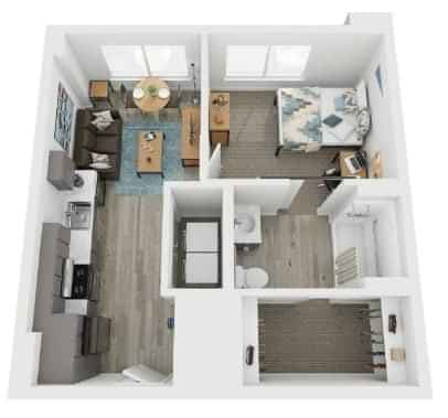 1 Bedroom 1 Bathroom | A1 main photo