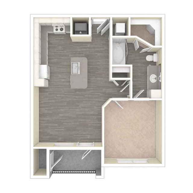 1 Bed 1 Bath main photo