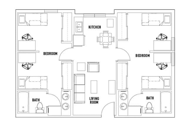 Room in 2 Bed - 2 Bath Suite Alt Double main photo