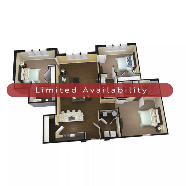 Aurora II Room in 3 Bed 3 Bath main photo