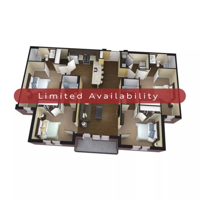 Thayne II Room in 4 Bed 4 Bath main photo