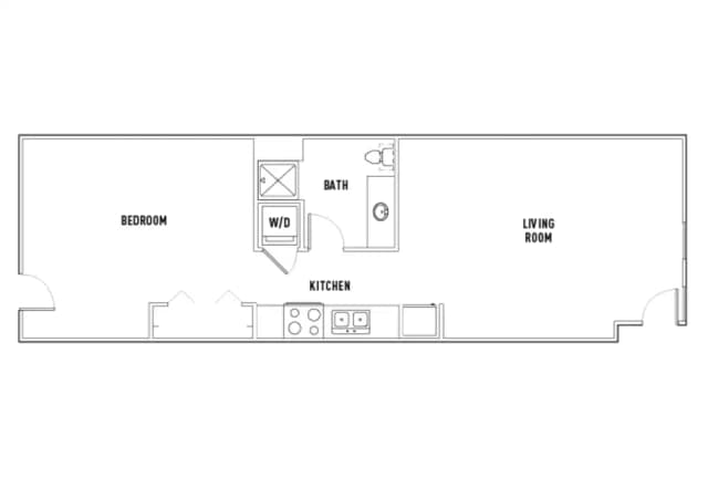 1 Bed - 1 Bath C Shared main photo