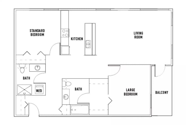 Room in 2 Bed - 2 Bath F Penthouse main photo