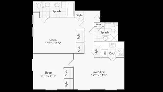 2 Bed 1 Bath main photo